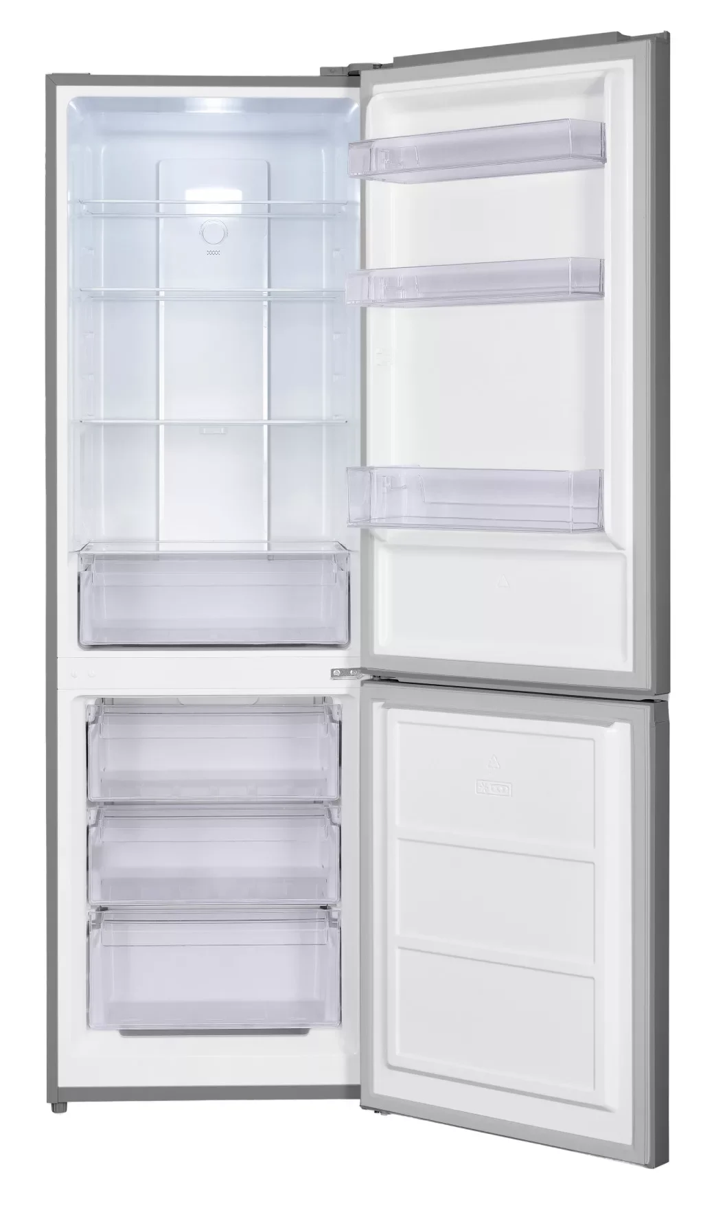 HAUSMEISTER HM 3187 NO FROST KOMBINÁLT INOX HÜTŐSZEKRÉNY