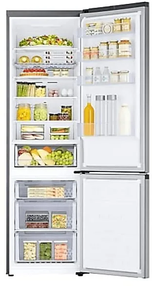 Samsung RB38C600ESA/EF inox, kombinált alulfagyasztós hűtőszekrény hűtő:276L, fagyasztó:114L, - Image 2