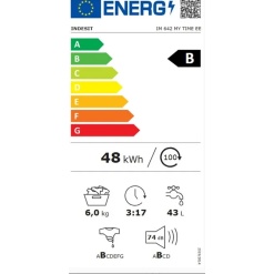 Alternative view of Indesit IM 642 MY TIME EE elöltöltős mosógép