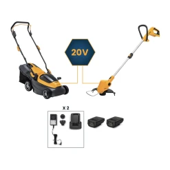 STIGA akkumulátoros fűnyíró COLLECTOR 136e Kit + GT 100e szegélynyíró (akkumulátorral és töltővel)  Cikkszám: 2B1342068/ST2