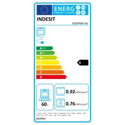 Alternative view of Indesit I5G5PMX HU Kombinált tűzhely , inox