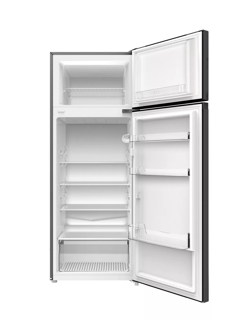 HAUSMEISTER HM 3228E INOX FELÜLFAGYASZTÓS KOMBINÁLT HŰTŐSZEKRÉNY - Image 2