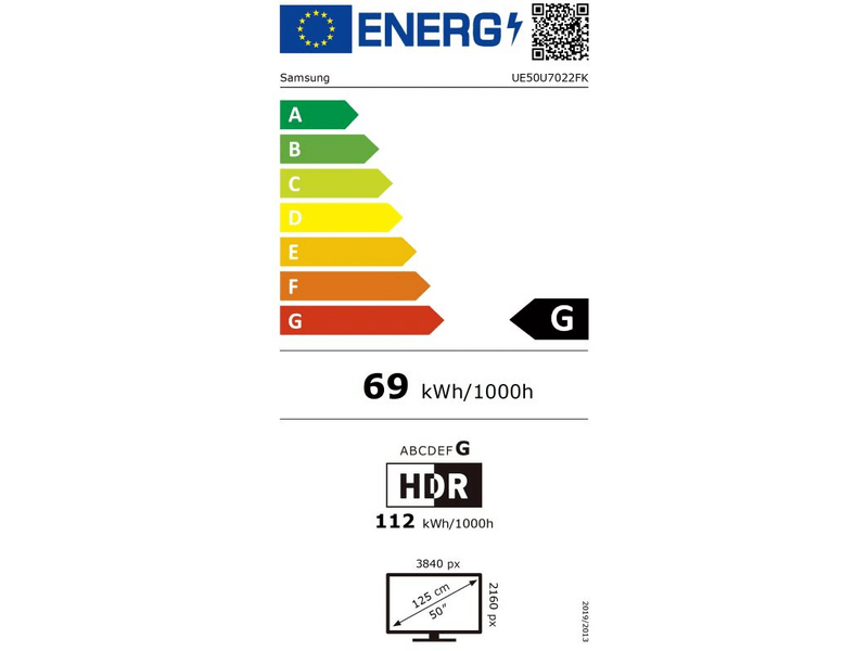 Samsung UE50U7022 4K UHD SMART LED TV - Image 2