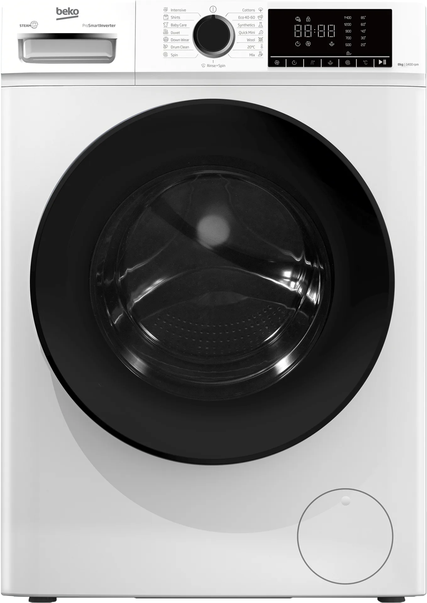 Beko B1WFM2841WBEE elöltöltős mosógép