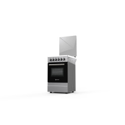 Alternative view of NOVACOOK T50GE INX Inox Gáz-elektromos tűzhely 50x60cm
