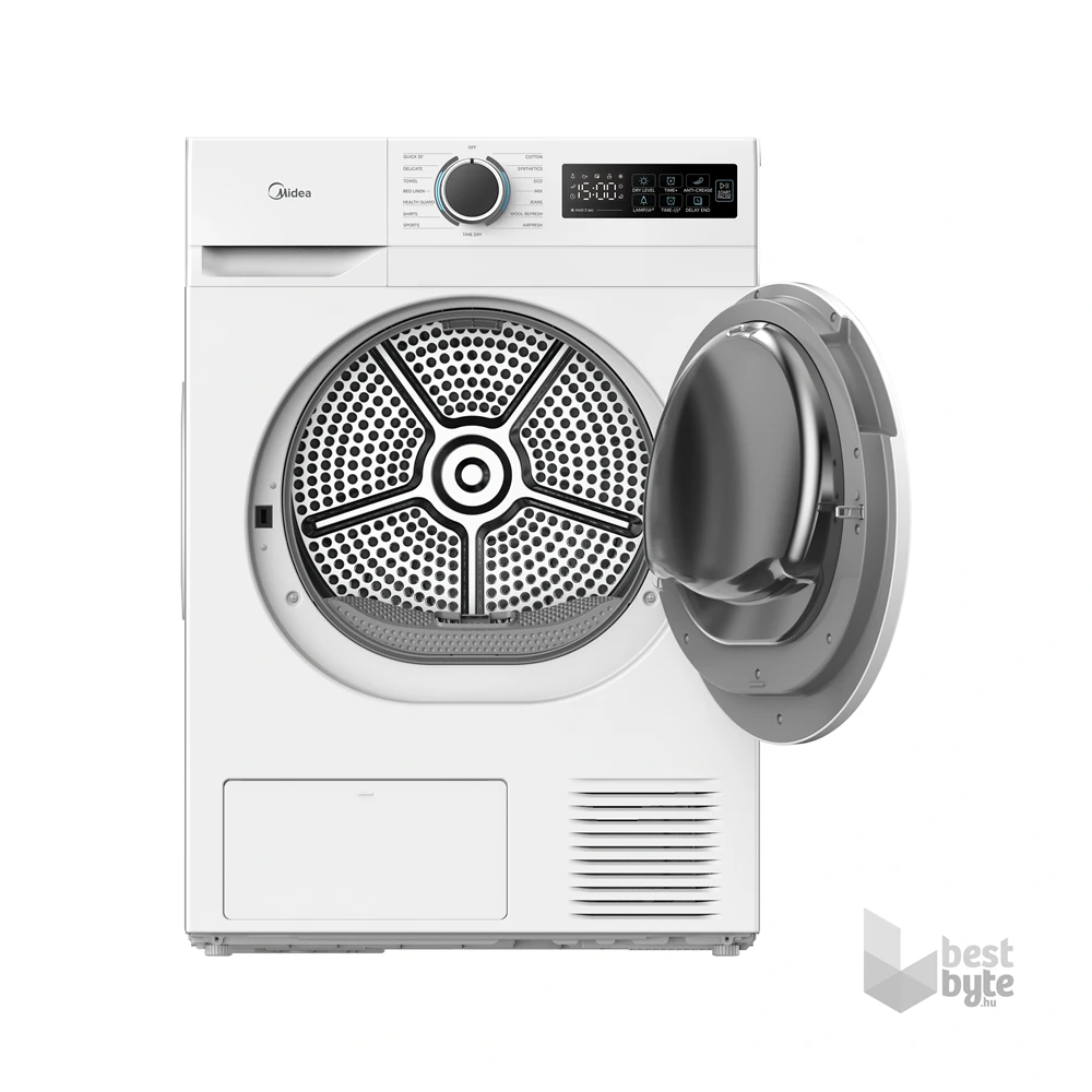 Midea MD110H80/W-HR fehér, 8kg, hőszivattyús szárítógép - Image 3
