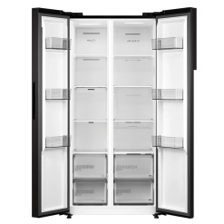 Alternative view of Midea MDRS619FIE45 inox, Side-by-side, Hűtő:271L, Fagyasztó:189L, No frost hűtőszekrény