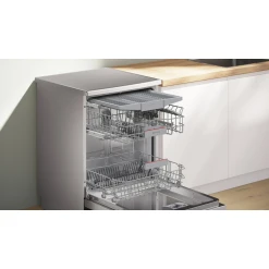 Alternative view of BOSCH Serie 4 Szabadonálló mosogatógép 60 cm Ujjlenyomatmentes, szálcsiszolt SMS4EVI08E