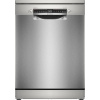 BOSCH Serie 4 Szabadonálló mosogatógép 60 cm Ujjlenyomatmentes, szálcsiszolt SMS4EVI08E