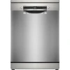 BOSCH Serie 4 Szabadonálló mosogatógép 60 cm Ujjlenyomatmentes, szálcsiszolt SMS4EVI08E