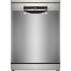 BOSCH Serie 4 Szabadonálló mosogatógép 60 cm Ujjlenyomatmentes, szálcsiszolt SMS4EVI08E