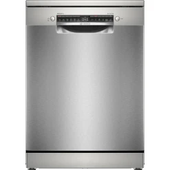 BOSCH Serie 4 Szabadonálló mosogatógép 60 cm Ujjlenyomatmentes, szálcsiszolt SMS4EVI08E