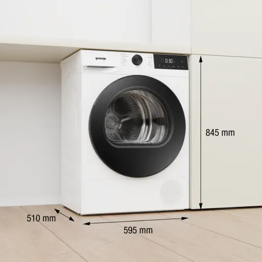 GORENJE G200 Szabadonálló hőszivattyús szárítógép, 7 kg DG2P7E - Image 3