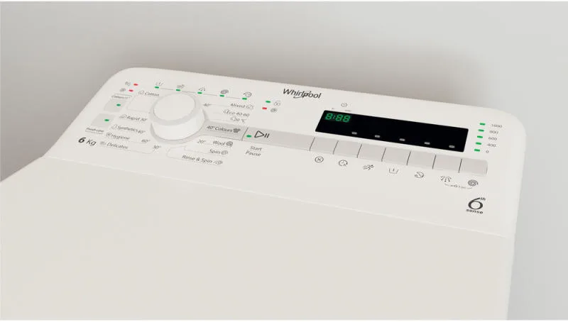 Whirlpool TDLR 6040S EU/N Felültöltős mosógép - Image 3